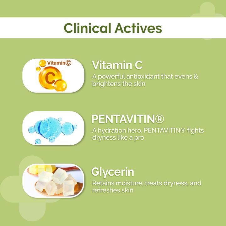 5% Vitamin C Oil-Free Daily Face Moisturizer for Skin Radiance - 100g
