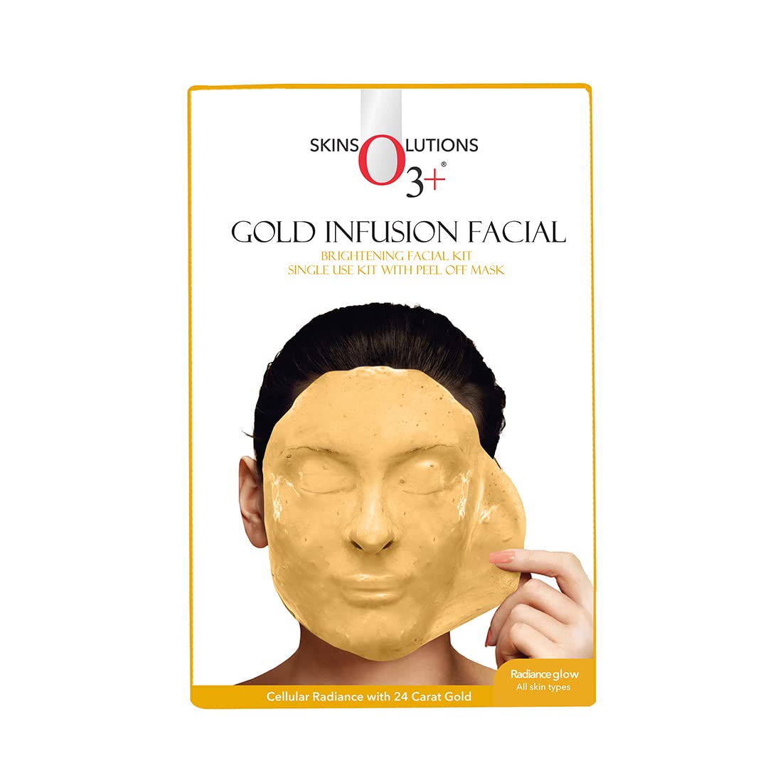 professional o3+ gold infusion facial kit brightening facial kit