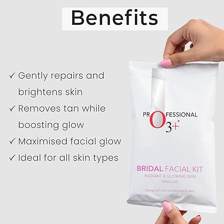 professional o3+ bridal facial kit for radiant & glowing skin