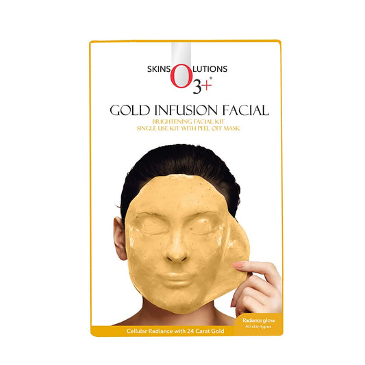 professional o3+ gold infusion facial kit brightening facial kit