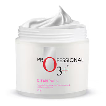 O3+ D -TAN Face Pack for Tan Removal & Glowing Skin - Detan Mask for All Skin Types